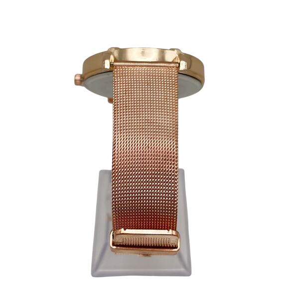 Women's Fashion Rose Gold Rhinestone Wristwatch - Picture 3 of 6